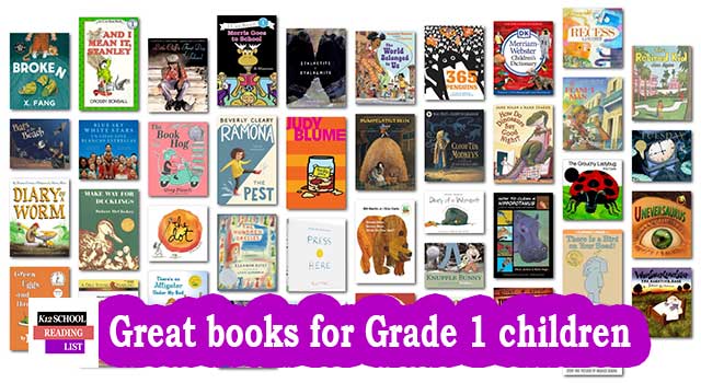 Great books for Grade 1 children aged 6-7