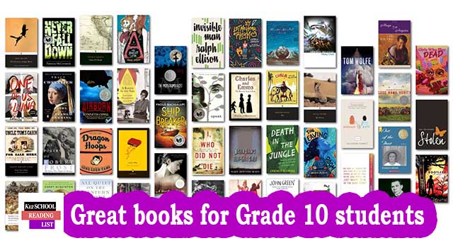 Great books for Grade 10 students aged 15-16