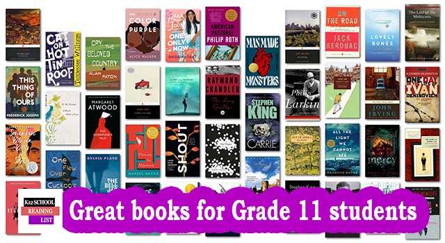 Great books for Grade 11 students aged 16-17