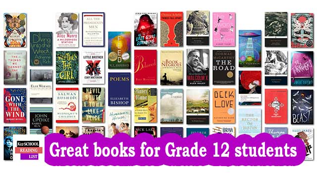 Great books for Grade 12 students aged 17-18