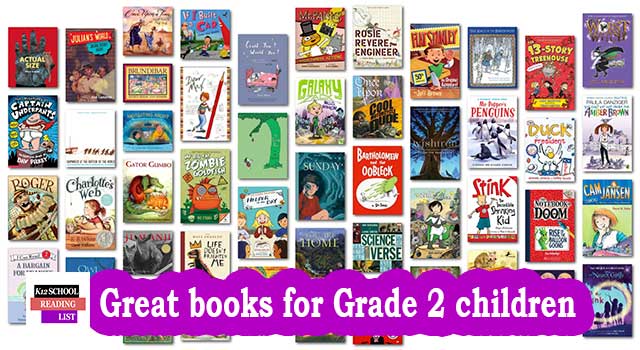 Great books for Grade 2 children aged 7-8