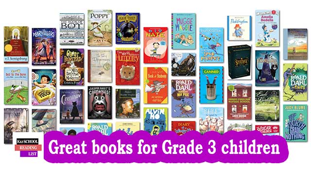 Great books for Grade 3 children aged 8-9