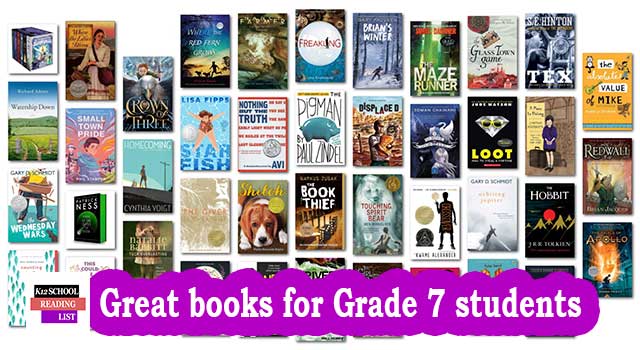 Great books for Grade 7 students aged 12-13