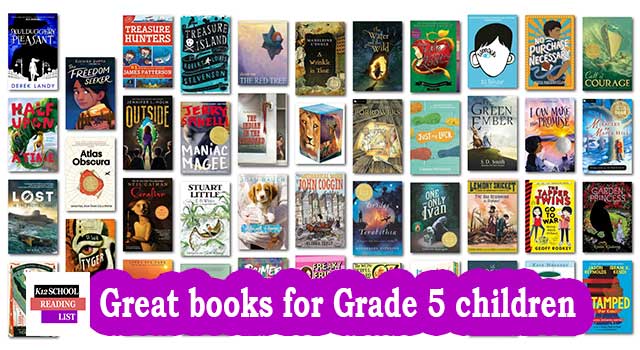 Great books for Grade 5 children aged 10-11