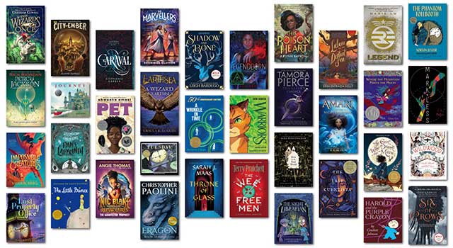 Fantasy books for children and teens