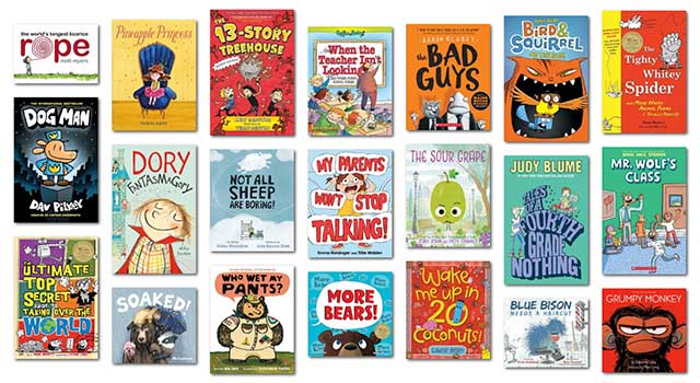 Humorous books for children